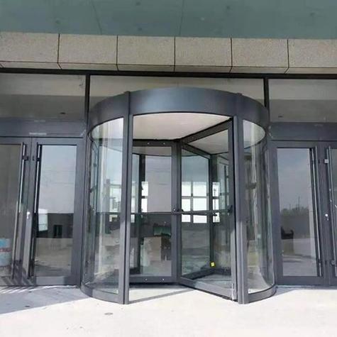 华视讯 款式新颖 规格齐全 单向出口旋转门 手动 车站