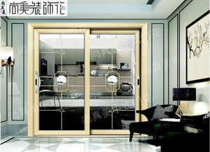佛山尚真美中式门花 单旋门中的塑料工艺美学